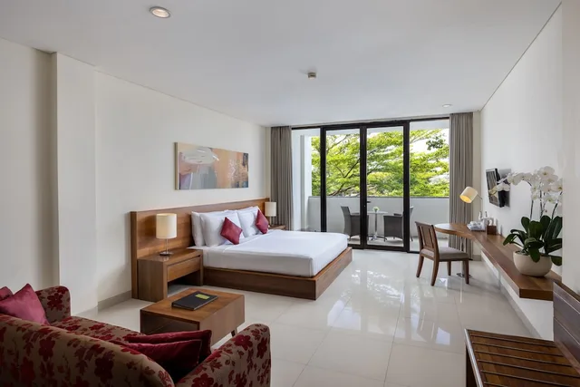 جناح جونيور بسرير كينج بشرفة، Taksu Sanur Hotel 5/7