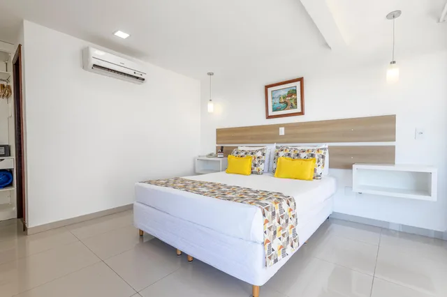 غرفة قياسية بسرير مزدوج بإطلالة على الحديقة، Ilha Branca Exclusive Hotel 3/6