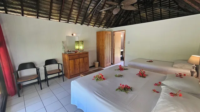 Bungalow, Triple, 1 Queen and 1 Single Bed, No Air Condition, Garden Area، Hotel Hibiscus 9/10