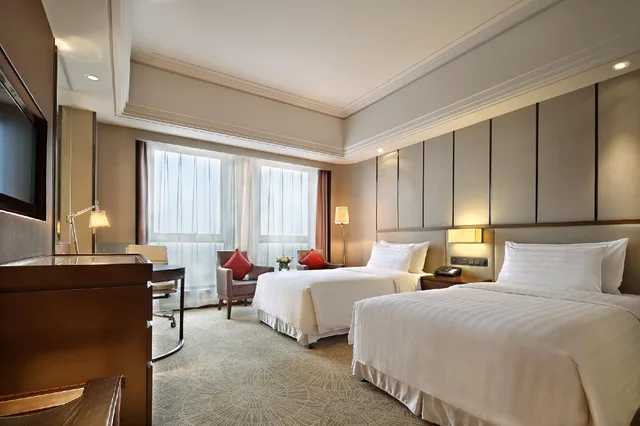 غرفة سوبيريور بسريرين منفصلين، The Qube Hotel Shanghai Xinqiao 1/1