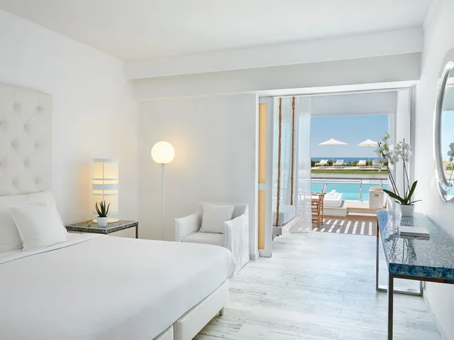 Swim Up, Guest Room, Sea View, Private Garden، Grecotel LUXME White 2/7