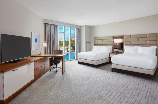 جناح تنفيذي بسريرين كوين، Hilton West Palm Beach 1/5