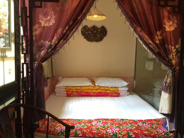 غرفة ثلاثية بسرير كينج، Pingyao Hongyuyuan Inn 2/5