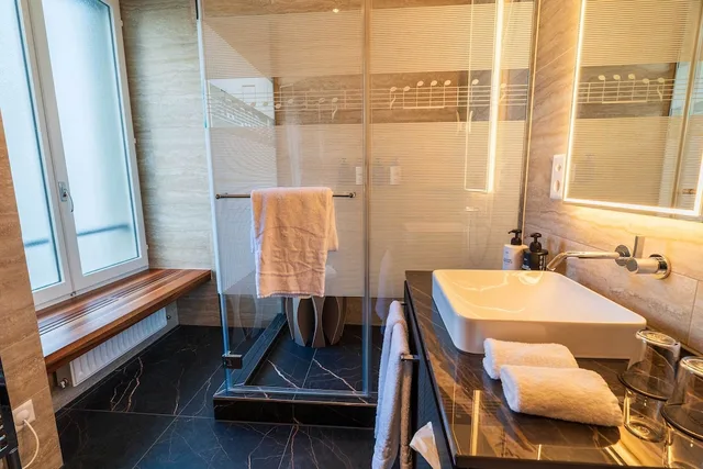 Style, Queen Bed, City View، Schweizerhof 7/9