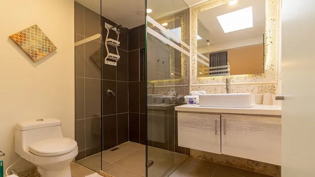 جناح ديلوكس بسريرين مزدوجين مع أريكة، Cartagena Suites de Manga 9/10