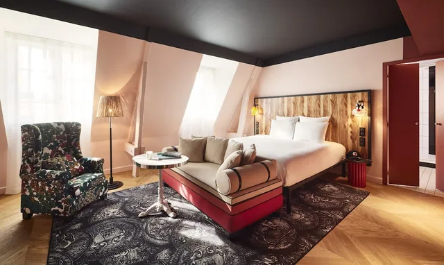 غرفة كبيرة بسرير كوين، Mama Shelter Rennes 4/10