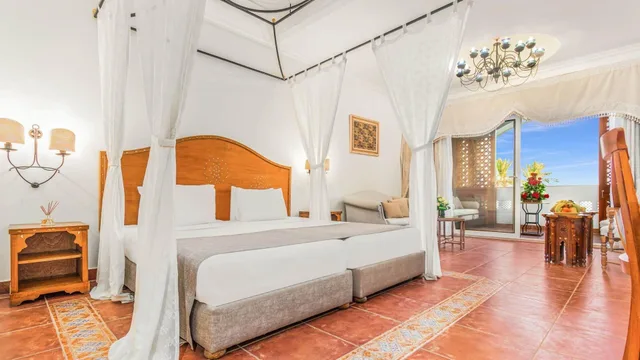 غرفة بريستيج ديلوكس بسرير مزدوج أو سريرين منفصلين بإطلالة على المسبح، TOP Domina Coral Bay Resort 1/5