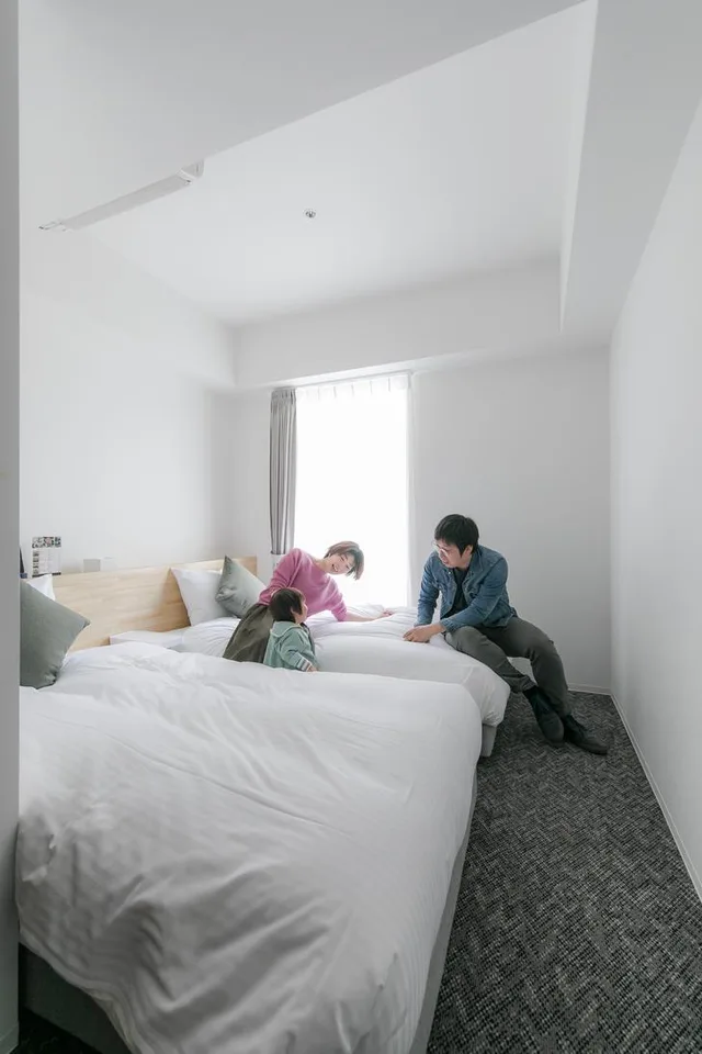 غرفة بسريرين منفصلين تُحدَّد حسب التوفر في المبنى الرئيسي، IMU Hotel Kyoto 1/1