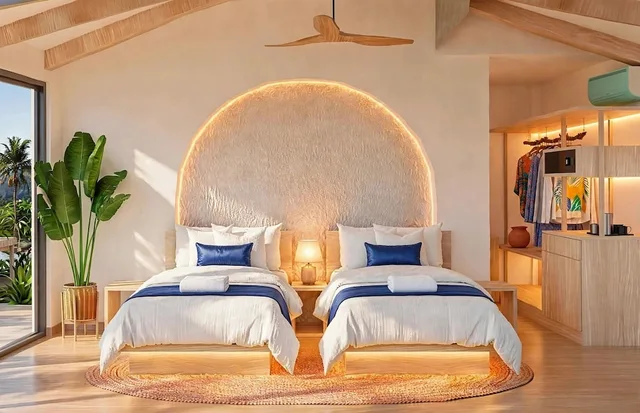 فيلا حصرية بسريرين مزدوجين بإطلالة على المسبح، Chivatara Resort And Bangtao Beach Resort Phuket 1/10