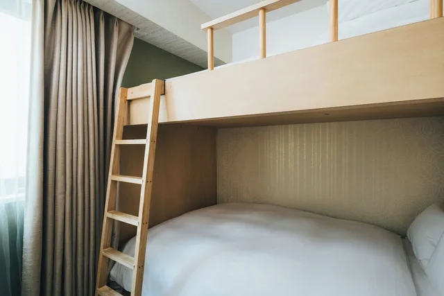 غرفة قياسية ثلاثية بسرير بطابقين، Meander Osaka 2/5