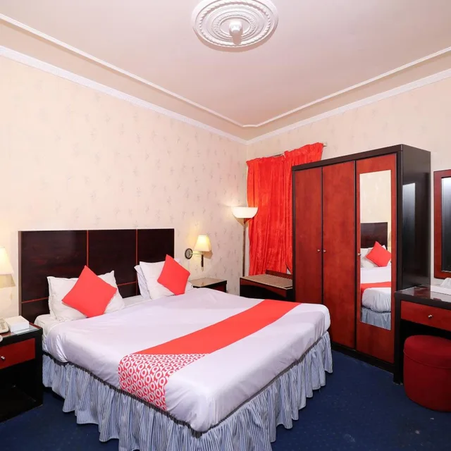 غرفة بسرير كينج، OYO 112 Semiramis Hotel 8/10