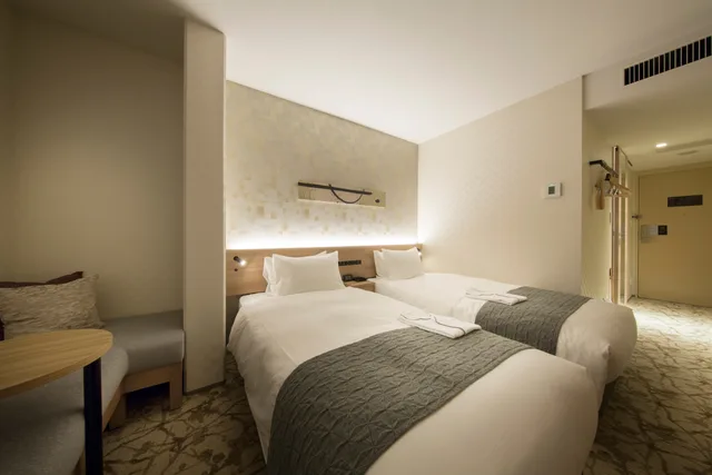 غرفة قياسية بسريرين منفصلين، Shizutetsu Hotel Prezio Kyoto Shijo 2/4