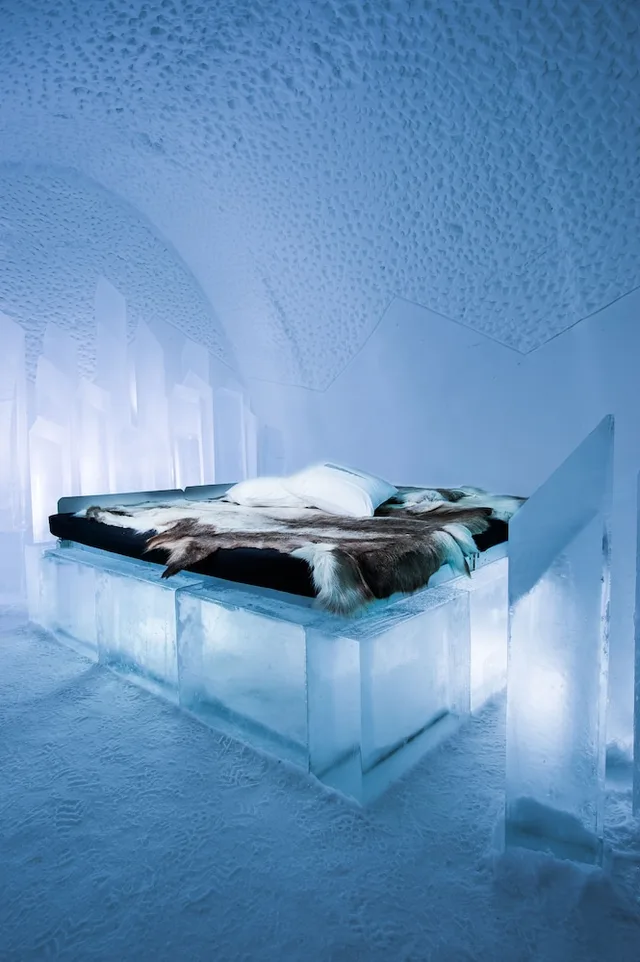 غرفة بسرير كينج، Icehotel 3/3