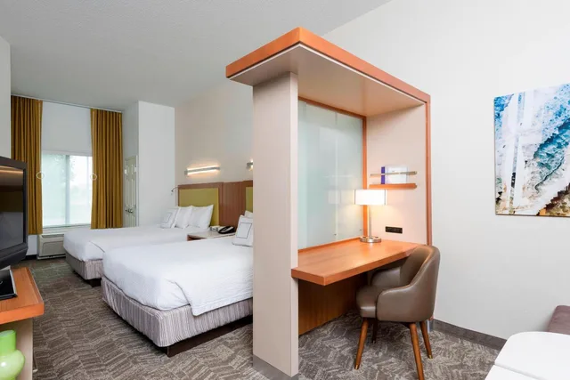 غرفة بسرير كينج لذوي الإعاقة، SpringHill Suites Detroit Auburn Hills 4/10
