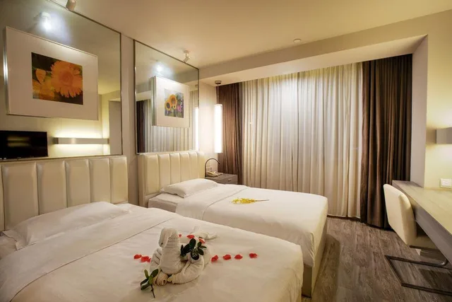 Elegant, 2 Beds، Metropolo Jinjiang Hotels (Qingdao Chengyang District Government) 1/1