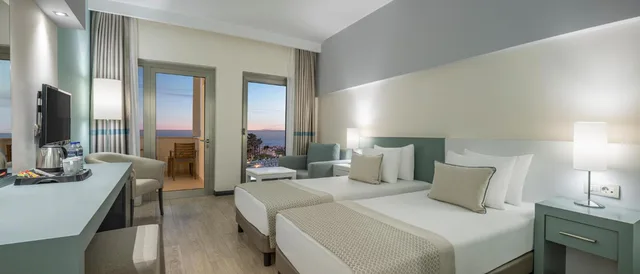 Room, Double or Twin Bed, Side Sea View، Arcanus Hotels Sorgun 3/6