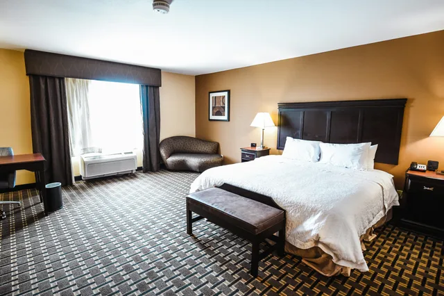 غرفة بسرير كينج، Hampton Inn And Suites Pine Bluff 2/3