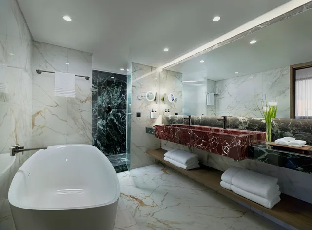 جناح بغرفتي نوم، Athenaeum Intercontinental Hotel 5/7