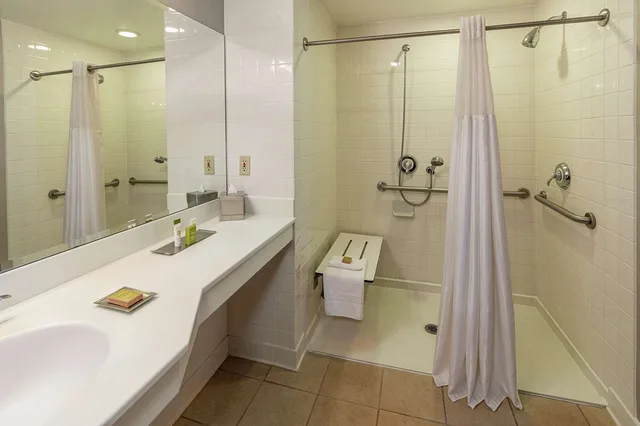 غرفة بسرير مزدوج لذوي الإعاقة، Hilton Cincinnati Netherland Plaza 1/2