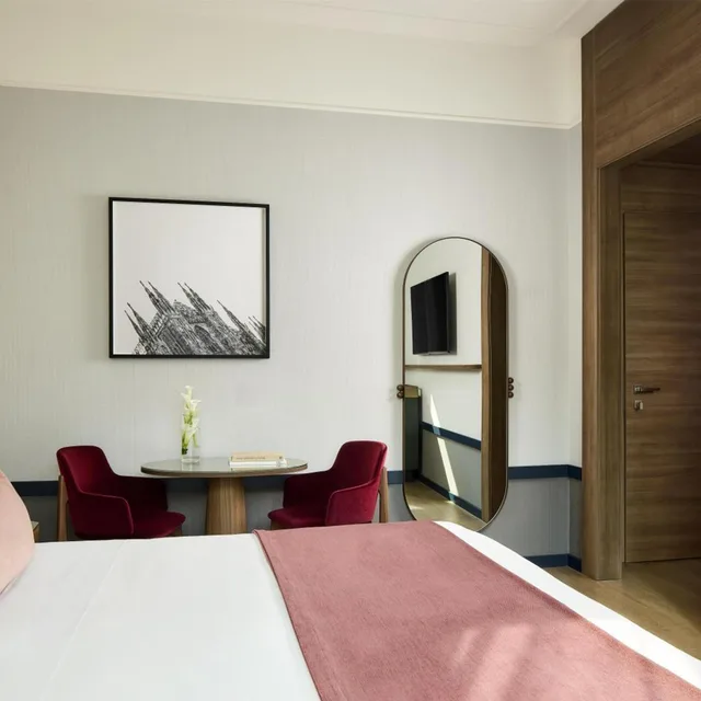 غرفة بريميوم بسرير مزدوج أو سريرين منفصلين، Tivoli Milano President 2/10