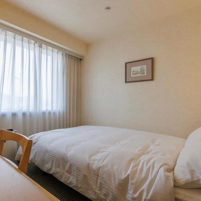 غرفة بسرير نصف مزدوج للمدخنين، Shimonoseki Station West Washington Hotel Plaza 3/5