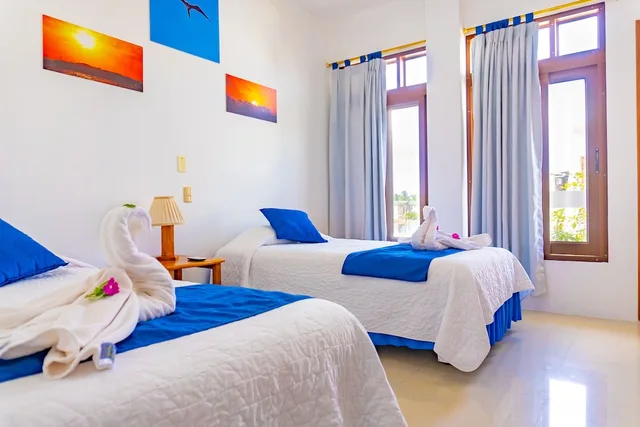 غرفة بسريرين منفصلين، Gran Hostal Tintorera 1/4