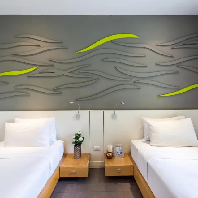 غرفة ديلوكس بسريرين منفصلين، PAEVA LUXURY SERVICED RESIDENCE 1/10