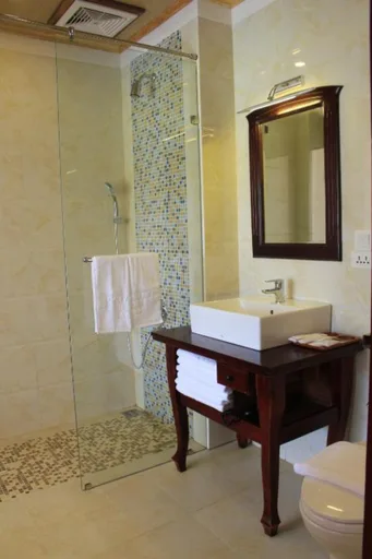 غرفة ديلوكس بسرير مزدوج أو سريرين منفصلين بإطلالة على الحديقة، Ca Ty Mui Ne Resort 4/4