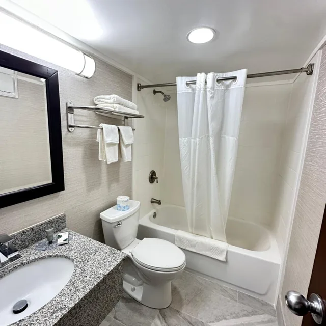 جناح ديلوكس بسرير كوين، Quality Inn Bath NY 3/3