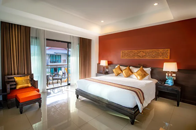 غرفة ديلوكس بسرير مزدوج أو سريرين منفصلين، NAVATARA PHUKET RESORT 1/5