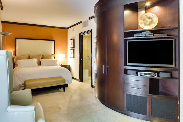 جناح استوديو فاخر بسرير كينج بإطلالة على المدينة مع أريكة بجاكوزي، SBV Luxury Ocean Hotel Suites 3/10