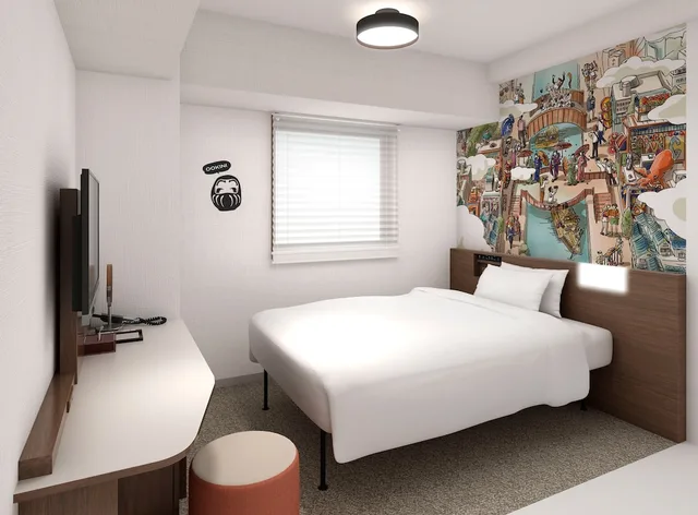 غرفة قياسية بسرير كوين، Garner Osaka Honmachi Station, an IHG Hotel 3/7