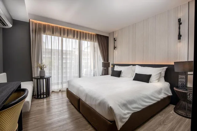 غرفة غراند ديلوكس بسرير مزدوج، Bayphere Hotel Pattaya JC 2/2