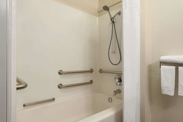 غرفة قياسية بسرير كوين لذوي الإعاقة، Baymont Inn and Suites by Wyndham Swanton/Toledo Airport 4/4