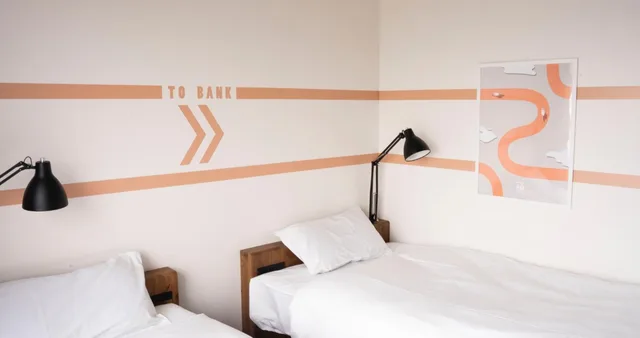 Room, Twin Beds, SETOUCHI KEIRIN HOTEL 10 by Onko Chishin 3/4