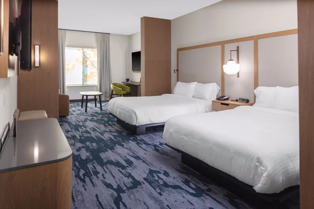 غرفة بسريرين كوين، Fairfield Inn & Suites by Marriott Atlanta Marietta 1/7