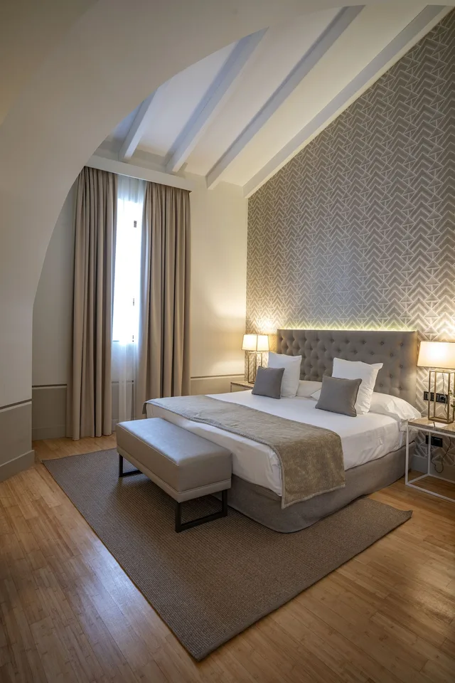 غرفة ديلوكس بسرير مزدوج، Hospes Palacio de Arenales Spa 2/10