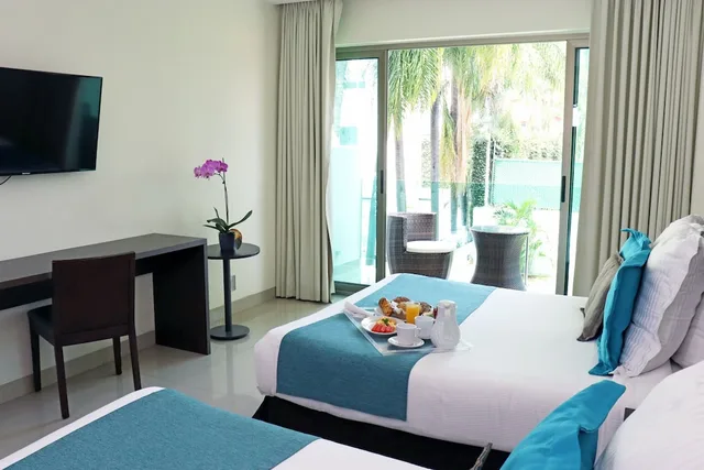 غرفة قياسية بسريرين كوين بشرفة، Hotel Rio 1300 4/6