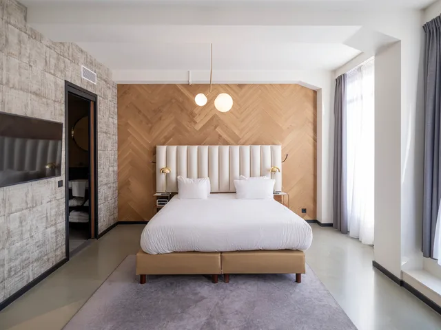 غرفة سوبيريور بسرير مزدوج بشرفة، Fletcher Boutique Hotel Slaak-Rotterdam 3/4