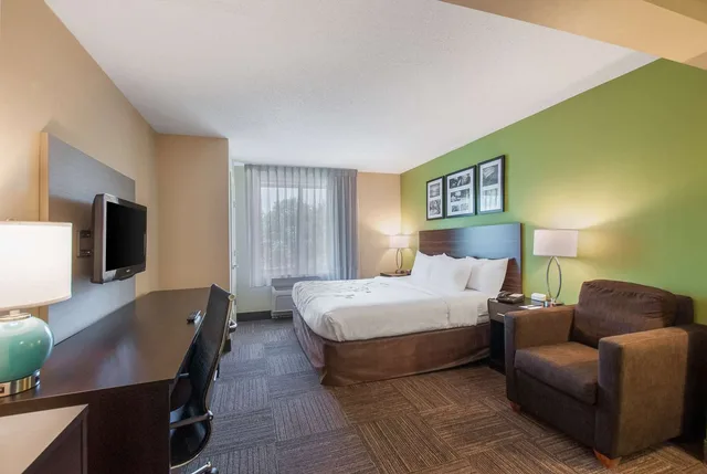 غرفة بسرير كينج، Sleep Inn & Suites Dover University Area 2/3