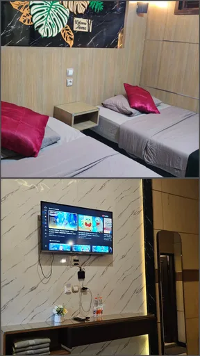 Standard, Twin Beds, Smoking, HOTEL MUKTI JAYA 2/2