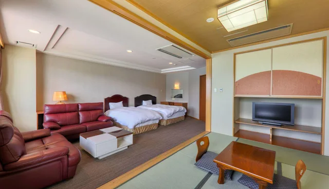 جناح ياباني غربي جونيور بإطلالة على الجبل، Fujimatsuzono Hotel 1/1