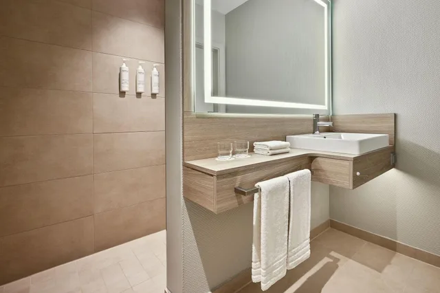 غرفة بسريرين منفصلين بإطلالة، Courtyard by Marriott Dortmund 4/4