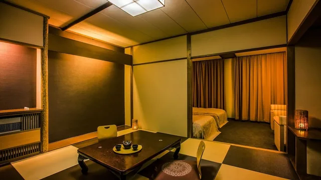 Japanese Western, Superior, Twin Beds, 3 Futon Beds, Outdoor Bath، Ooedo Onsen Monogatari Gero Bekkan 2/2