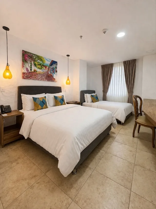Superior, Triple, 1 Double and 1 Single Bed, Casa del Hidalgo 1/7