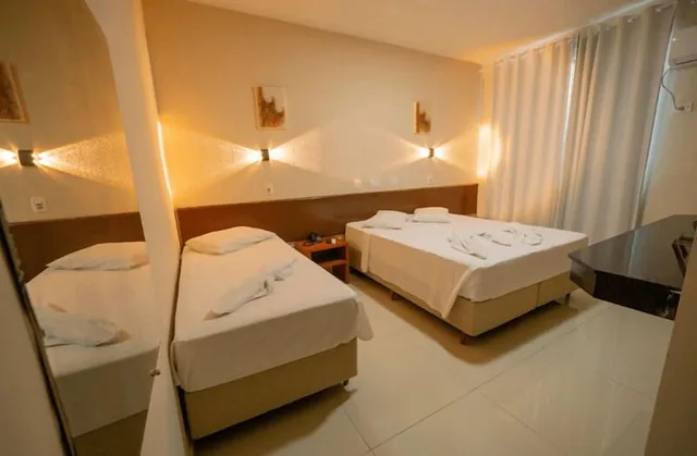شقة ثلاثية بسرير مزدوج وسرير فردي، Hotel Dan Inn Express Foz do Iguacu By Nacional Inn 1/10