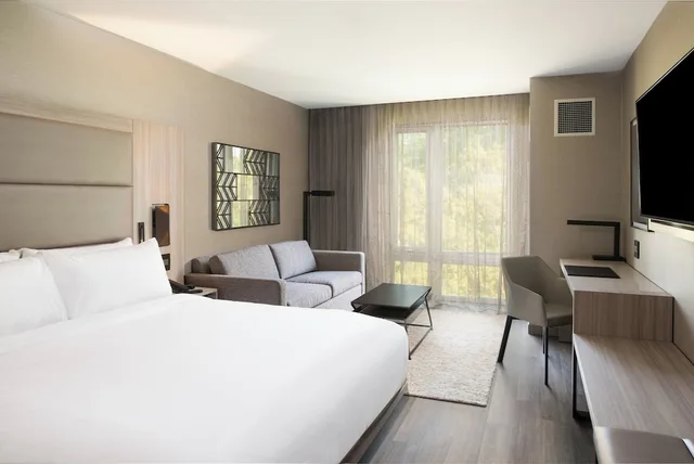 استوديو بسرير كينج مع أريكة، AC Hotel by Marriott Boston Cleveland Circle 1/3