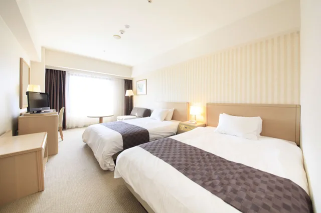 غرفة ديلوكس بسريرين مزدوجين، Quintessa Hotel Sasebo 1/1