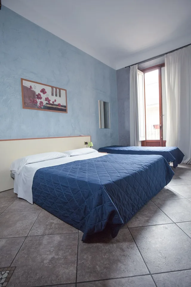 غرفة كلاسيكية ثلاثية بسرير مزدوج وسرير فردي، Hotel Angelica 9/10
