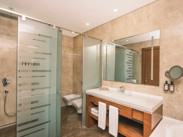 جناح تنفيذي بسرير كينج مع أريكة، Movenpick Winter Park Baku 6/6